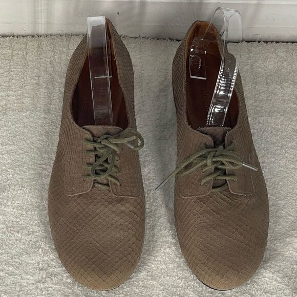Gentle Souls Kenneth Cole Sure Bet Textured Lace Up Oxfords Comfort Shoes 8.5 - Picture 2 of 9